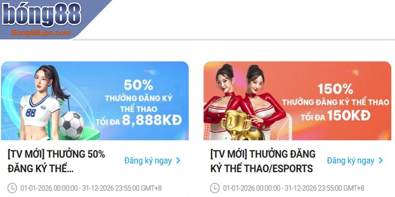 Thời hạn sử dụng của tiền thưởng khuyến mãi BONG88