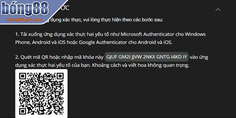 Quy trình xác minh tài khoản BONG88 đúng tiêu chuẩn